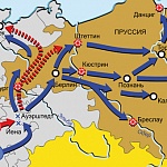Четвертая антифранцузская коалиция 1806–1807 гг. Карта кампаний в Пруссии 1806 г. и Польше 1806–1807 гг.